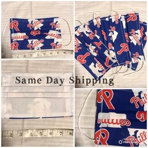 Face Mask Handmade *Phillies* Edition❤️💙